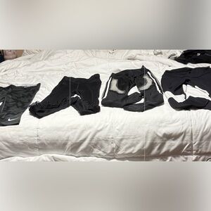 4 Small Women's Leggings- Different Brands